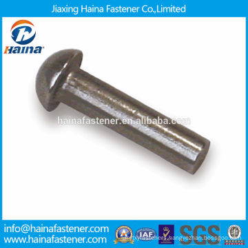 In Stock High Quality ASME/ANSI B 18.1.1-2006 Carbon Steel Button head rivets